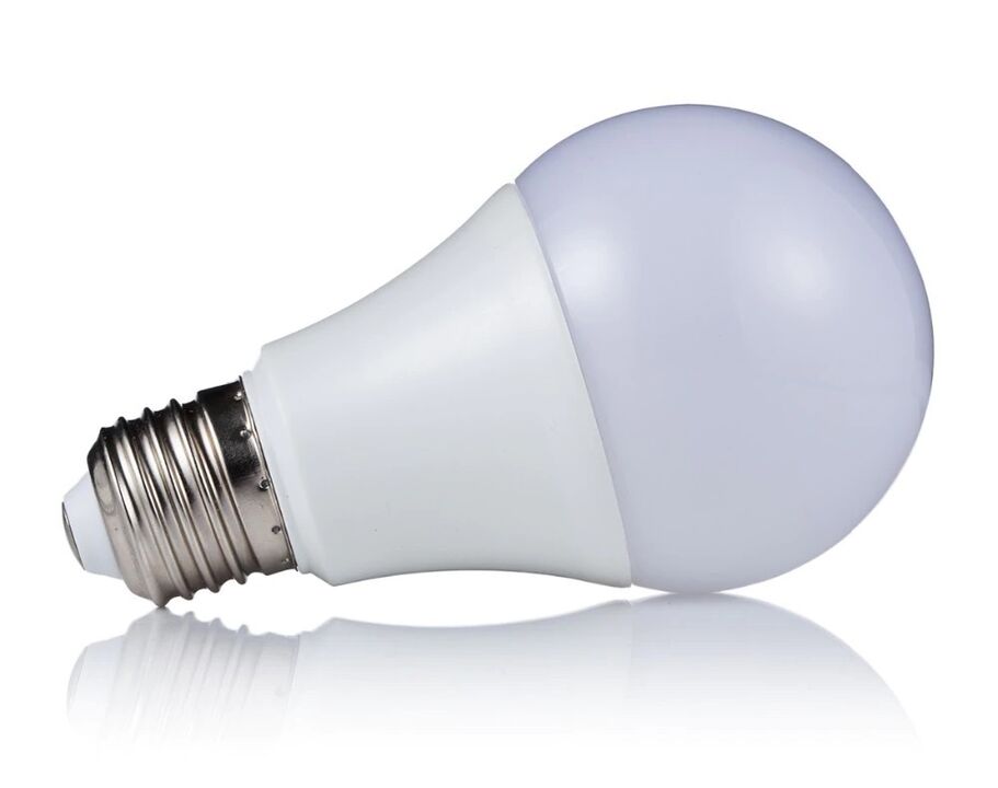 Lampe LED pour économiser de l'énergie. 